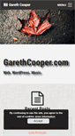 Mobile Screenshot of garethcooper.com